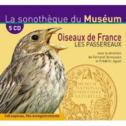 Oiseaux de France, les passereaux (en 5 cd)