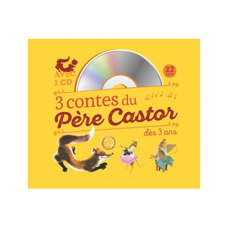 3 contes d'hiver du Père Castor (livre + cd)