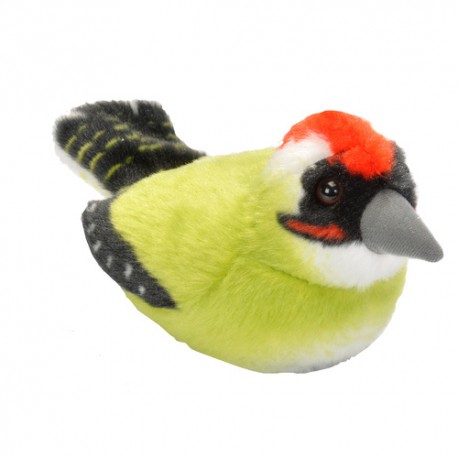 European Green Woodpecker plush sound