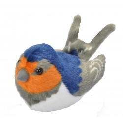 Peluche sonore Hirondelle rustique