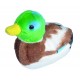 Peluche sonore canard colvert