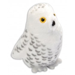 Peluche sonore Harfang des neiges (ou la chouette blanche d'Harry Potter !)