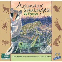 CD Wild animals of France 