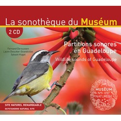 2 CD Partitions sonores en Guadeloupe  (La Sonothèque du Muséum)