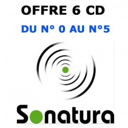 LOT 6 CD (N°0 à 5) SONATURA, la Revue qui donne la parole à la nature ! )la nature ! 18 CD (N°0 à 17)