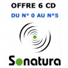 LOT 6 CD (N°0 à 5) SONATURA, la Revue qui donne la parole à la nature ! )
