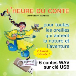 USB KEY: "TALE TIME" / 6 children's CDs