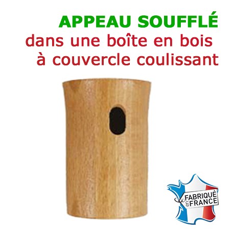 Appeau Tourterelle (livré dans une boîte en bois)