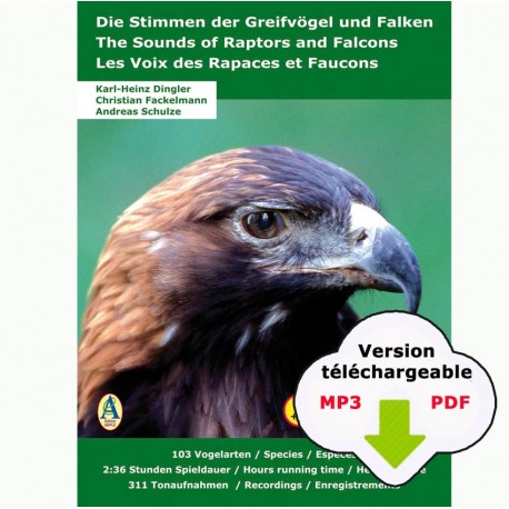 Les voix des rapaces et faucons (2 CD MP3/PDF)