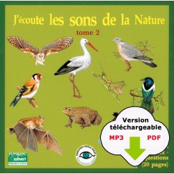 J'écoute les sons de la Nature 2 (CD MP3 + livret à télécharger)