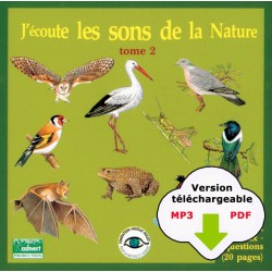 J'écoute les sons de la Nature 2 (CD MP3 + livret à télécharger)