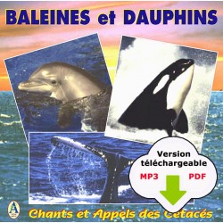 Baleines et Dauphins (CD MP3/PDF à télécharger)