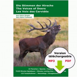Les voix des cervidés (CD MP3/PDF)