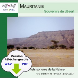 CARNET SONORE - Mauritanie (WAV)
