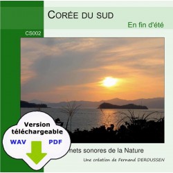 CARNET SONORE - Corée du Sud (WAV)