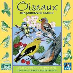 CD Birds of the gardens of France 