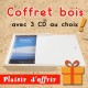 PLAISIR D'OFFRIR : 3 CD AU CHOIX + 1 COFFRET BOIS !