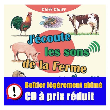 CD J'écoute les sons de la ferme