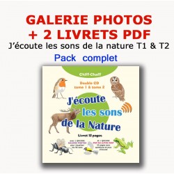 PACK J'écoute les sons de la Nature T1 & T2