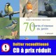 CD 70 chants d'oiseaux du jardin (CD audio sans commentaires et Qrcode images)