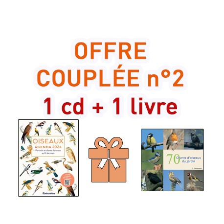 OFFRE COUPLEE : 1 LIVRE pour découvrir les oiseaux + 1 CD pour apprendre leurs chants