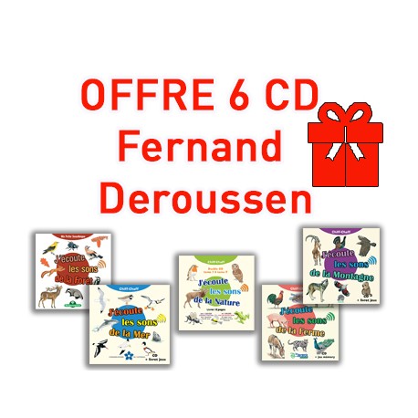 OFFRE COUPLEE : 1 LIVRE pour découvrir les oiseaux + 1 CD pour apprendre leurs chants