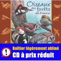 Oiseaux des forêts de France (2 CD) [REMISE "Boîtier légèrement abîmé"]