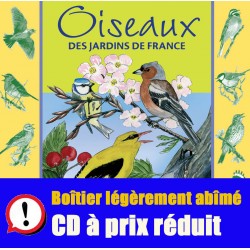 Oiseaux des jardins de France [REMISE "Boîtier légèrement abîmé"]