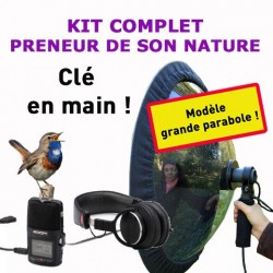 Complete kit for audio naturalists