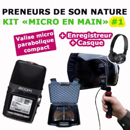 Complete kit for audio naturalists