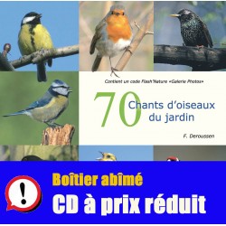 70 chants d'Oiseaux du Jardin [REMISE - face arrière très légèrement abîmée]