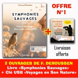 SYMPHONIES SAUVAGE (Livre-QRcodes) + 100 MOMENTS NATURE (Clé Usb)