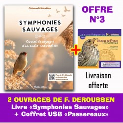 SYMPHONIES SAUVAGE (Livre-QRcodes) + 100 MOMENTS NATURE (Clé Usb)