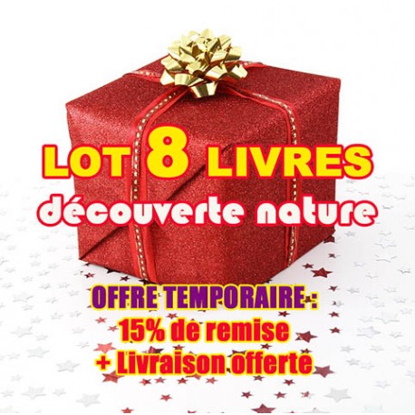 LOT 8 LIVRES "Découverte Nature" (Adultes et Enfants)