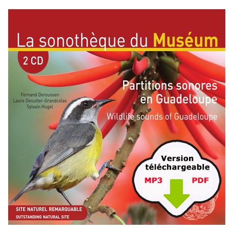 PARTITIONS SONORES EN GUADELOUPE (2 CD + livret 24 pages bilingue)