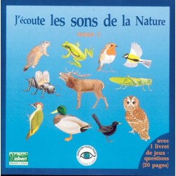 J'écoute les sons de la nature tome 1  (CD)
