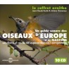 Coffret Ornitho : Oiseaux d'Europe et du Maghreb (10 CD)