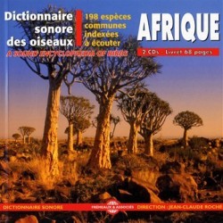 CD Dictionnaire sonore : Oiseaux d'Afrique