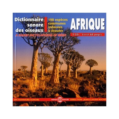 CD Dictionnaire sonore : Oiseaux d'Afrique