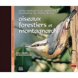Oiseaux forestiers et montagnards (2 CD - Jean Roché)