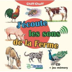 J'écoute les sons de la Ferme (CD sons nature- Fernand Deroussen/Hervé Millancourt)