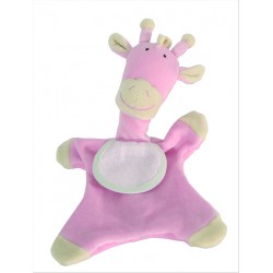 Doudou Girafon Rose à broder