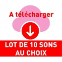 LOT DE SONS à télécharger