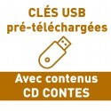 CLÉS USB AVEC "CD CONTES"